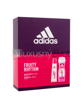 Adidas Fruity Rhythm For Women, toaletná voda 75 ml + sprchovací gél 250 ml