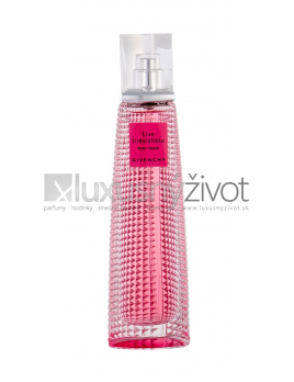 Givenchy Live Irrésistible Rosy Crush, Parfumovaná voda 75