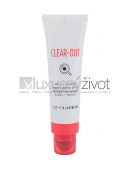 Clarins Clear-Out Blackhead Expert Stick + Mask, Pleťová maska 50