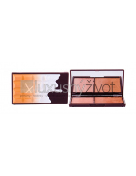 Makeup Revolution London I Heart Makeup Chocolate Bronze And Shimmer, Bronzer 11, Duo Palette