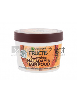 Garnier Fructis Hair Food Macadamia Smoothing Mask, Maska na vlasy 390
