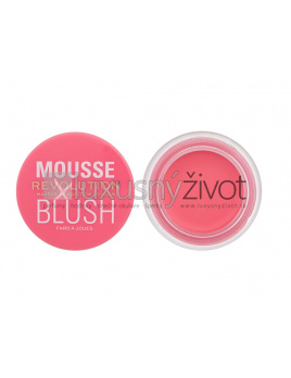 Makeup Revolution London Mousse Blush Squeeze Me Soft Pink, Lícenka 6