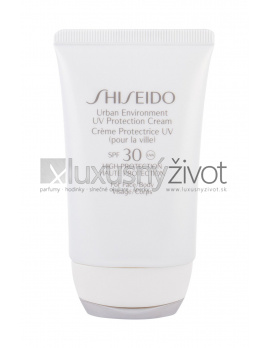 Shiseido Urban Environment, Opaľovací prípravok na tvár 50, SPF30