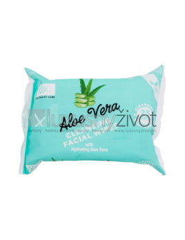 Xpel Aloe Vera Cleansing Facial Wipes, Čistiace obrúsky 25