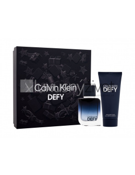 Calvin Klein Defy, parfumovaná voda 50 ml + sprchovací gél 100 ml