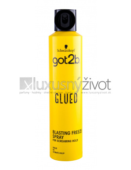 Schwarzkopf Got2b Glued Blasting Freeze Spray, Lak na vlasy 300