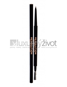 Makeup Revolution London Precise Brow Pencil Medium Brown, Ceruzka na obočie 0,05