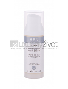 REN Clean Skincare V-Cense Revitalising, Nočný pleťový krém 50