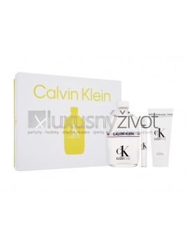 Calvin Klein CK Everyone, toaletná voda 200 ml + toaletná voda 10 ml + sprchovací gél 100 ml