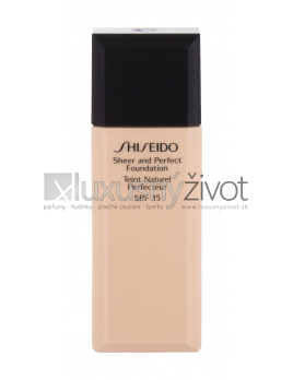 Shiseido Sheer and Perfect B60 Natural Deep Beige, Make-up 30, SPF15