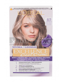L'Oréal Paris Excellence Cool Creme 8,11 Ultra Ash Light Blond, Farba na vlasy 48