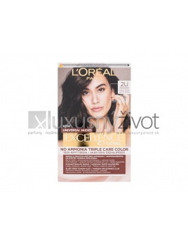 L'Oréal Paris Excellence Creme Triple Protection 2U Black-Brown, Farba na vlasy 48