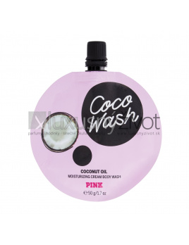 Pink Coco Wash Coconut Oil Cream Body Wash, Sprchovací krém 50, Travel Size