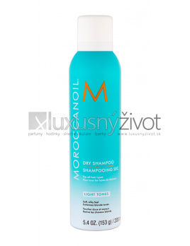 Moroccanoil Dry Shampoo Light Tones, Suchý šampón 205