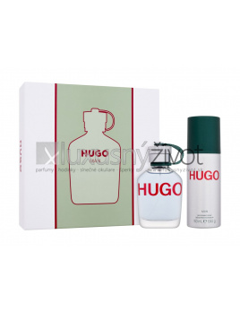 HUGO BOSS Hugo Man, toaletná voda 75 ml + dezodorant 150 ml - SET3