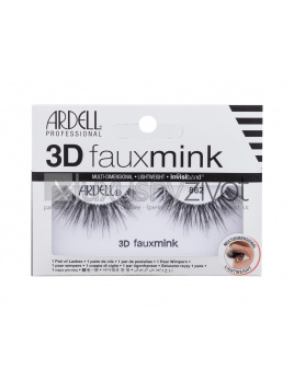 Ardell 3D Faux Mink 862 Black, Umelé mihalnice 1