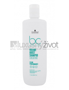 Schwarzkopf Professional BC Bonacure Volume Boost Creatine Shampoo, Šampón 1000