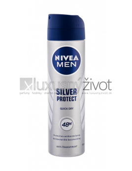 Nivea Men Silver Protect 48h, Antiperspirant 150