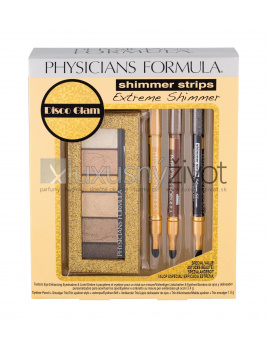 Physicians Formula Shimmer Strips Extreme Shimmer Kit, paletka očných tieňov 3,4 g + ceruzka na oči Eyeliner Pencil & Smudger 3 x 0,6 g