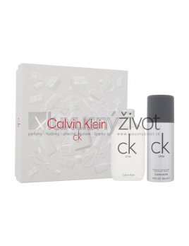 Calvin Klein CK One, toaletná voda 100 ml + dezodorant 150 ml