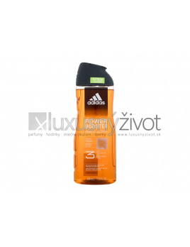 Adidas Power Booster Shower Gel 3-In-1, Sprchovací gél 400, New Cleaner Formula