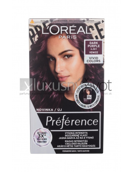 L'Oréal Paris Préférence Vivid Colors 4,261 Dark Purple, Farba na vlasy 60