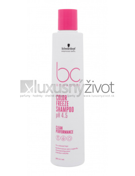 Schwarzkopf Professional BC Bonacure Color Freeze pH 4.5 Shampoo, Šampón 250