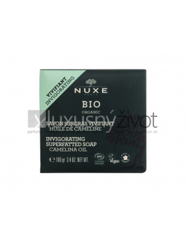 NUXE Bio Organic Invigorating Superfatted Soap, Tuhé mydlo 100, Camelina Oil