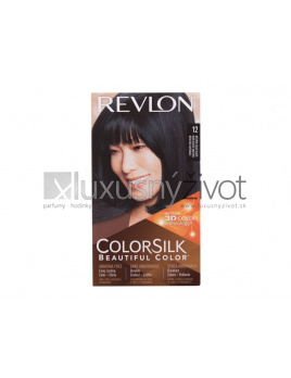 Revlon Colorsilk Beautiful Color 12 Natural Blue Black, Farba na vlasy 59,1