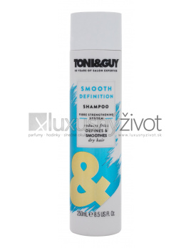 TONI&GUY Smooth Definition For Dry Hair, Šampón 250