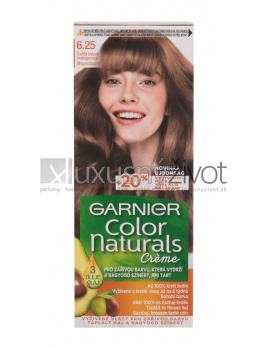 Garnier Color Naturals Créme 6,25 Light Icy Mahogany, Farba na vlasy 40