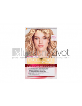 L'Oréal Paris Excellence Creme Triple Protection 8,13 Blond Light Beige, Farba na vlasy 1