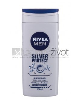 Nivea Men Silver Protect, Sprchovací gél 250
