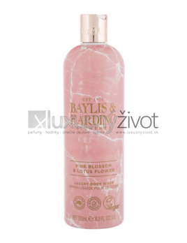 Baylis & Harding Elements Pink Blossom & Lotus Flower, Sprchovací gél 500