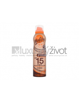 Malibu Continuous Spray Bronzing Oil Coconut, Opaľovací prípravok na telo 175, SPF15
