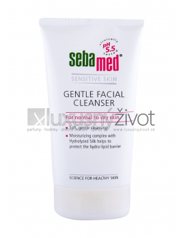 SebaMed Sensitive Skin Gentle Facial Cleanser, Čistiaci gél 150, Normal Skin