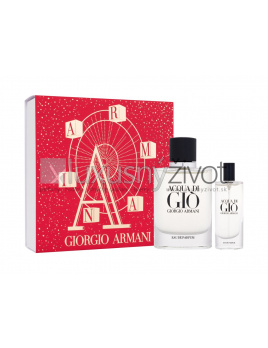 Giorgio Armani Acqua di Gio, parfumovaná voda 75 ml + parfumovaná voda 15 ml