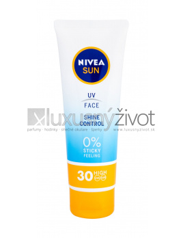 Nivea Sun UV Face Shine Control, Opaľovací prípravok na tvár 50, SPF30