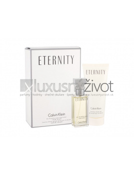 Calvin Klein Eternity, Edp 30ml + 100ml sprchový gel