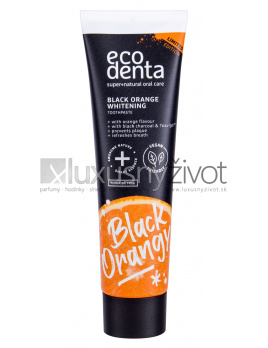 Ecodenta Toothpaste Black Orange Whitening, Zubná pasta 100