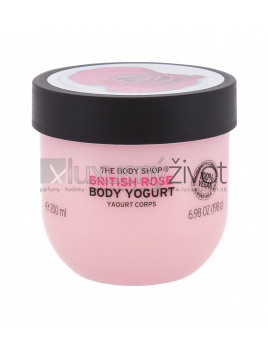 The Body Shop British Rose Body Yogurt, Telový balzam 200