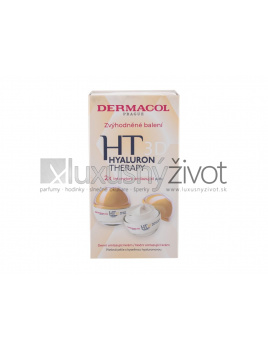 Dermacol 3D Hyaluron Therapy, denný pleťový krém Hyaluron Therapy 3D Day Cream 50 ml + nočný pleťový krém Hyaluron Therapy 3D Night Cream 50 ml