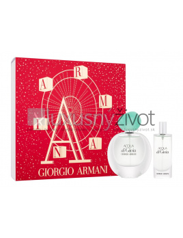 Giorgio Armani Acqua di Gioia, parfumovaná voda 30 ml + parfumovaná voda 15 ml
