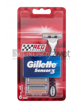Gillette Sensor3 Red Edition, Holiaci strojček 1