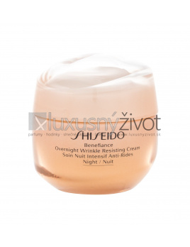 Shiseido Benefiance Overnight Wrinkle Resisting Cream, Nočný pleťový krém 50
