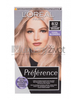 L'Oréal Paris Préférence 8,12 Alaska, Farba na vlasy 60, Cool Blondes
