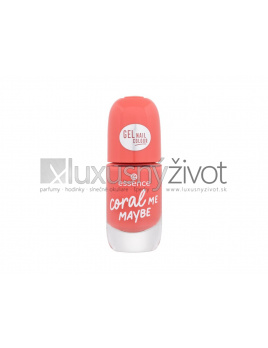 Essence Gel Nail Colour 52 coral ME MAYBE, Lak na nechty 8