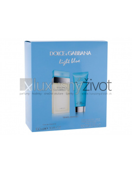 Dolce&Gabbana Light Blue, toaletná voda 100 ml + telový krém 100 ml
