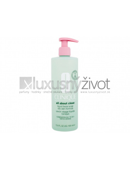Clinique All About Clean Liquid Facial Soap Oily Skin Formula, Čistiace mydlo 400