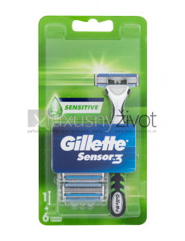 Gillette Sensor3 Sensitive, Holiaci strojček 1